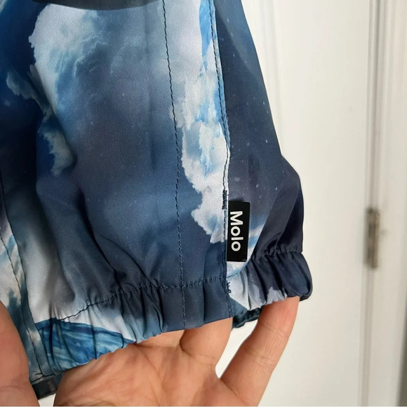 Molo universe windbreaker kids jacket blue size 2 y - Picture 3 of 10